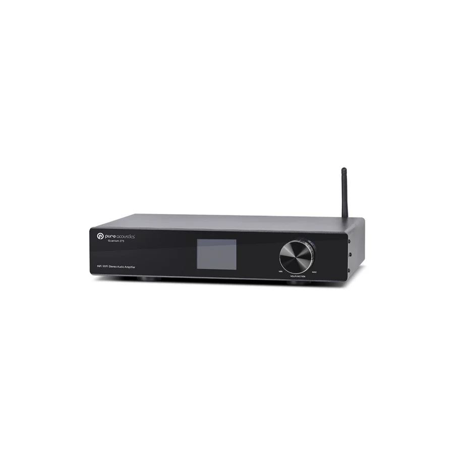 Pure Acoustics Quantum W275 - 2.1 Channel Integrated Stereo Network Amplifier (Supports Bluetooth WIFI, RCA / HDMI ARC/ LAN)