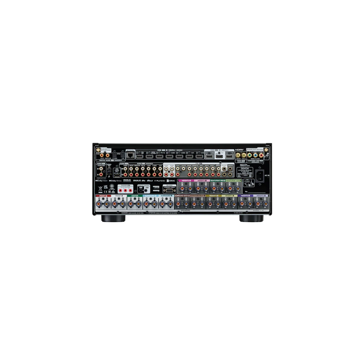 Denon AVC-A10H - 13.4 Channel Dolby Atmos 8K AV Receiver
