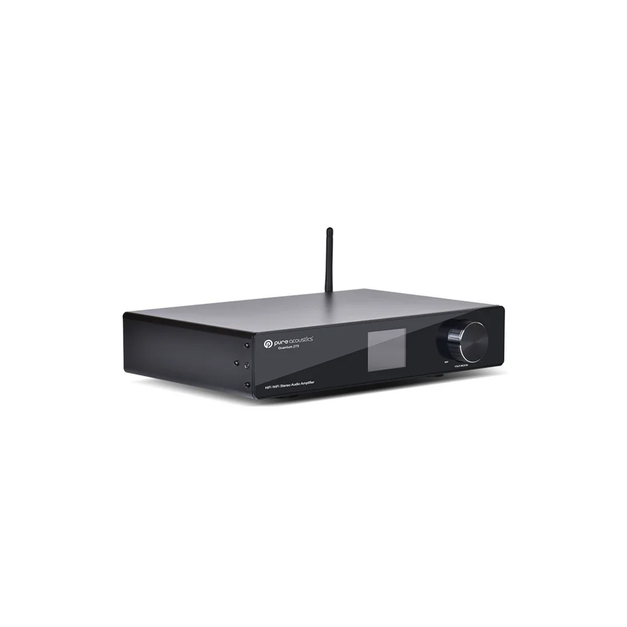 Pure Acoustics Quantum W275 - 2.1 Channel Integrated Stereo Network Amplifier (Supports Bluetooth WIFI, RCA / HDMI ARC/ LAN)