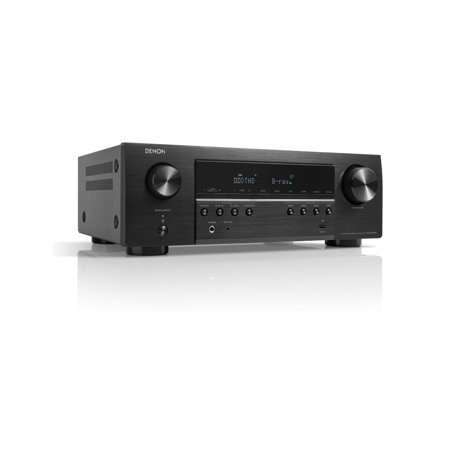 Denon AVR-S670H - 5.2 Channel Network 8K AV Receiver