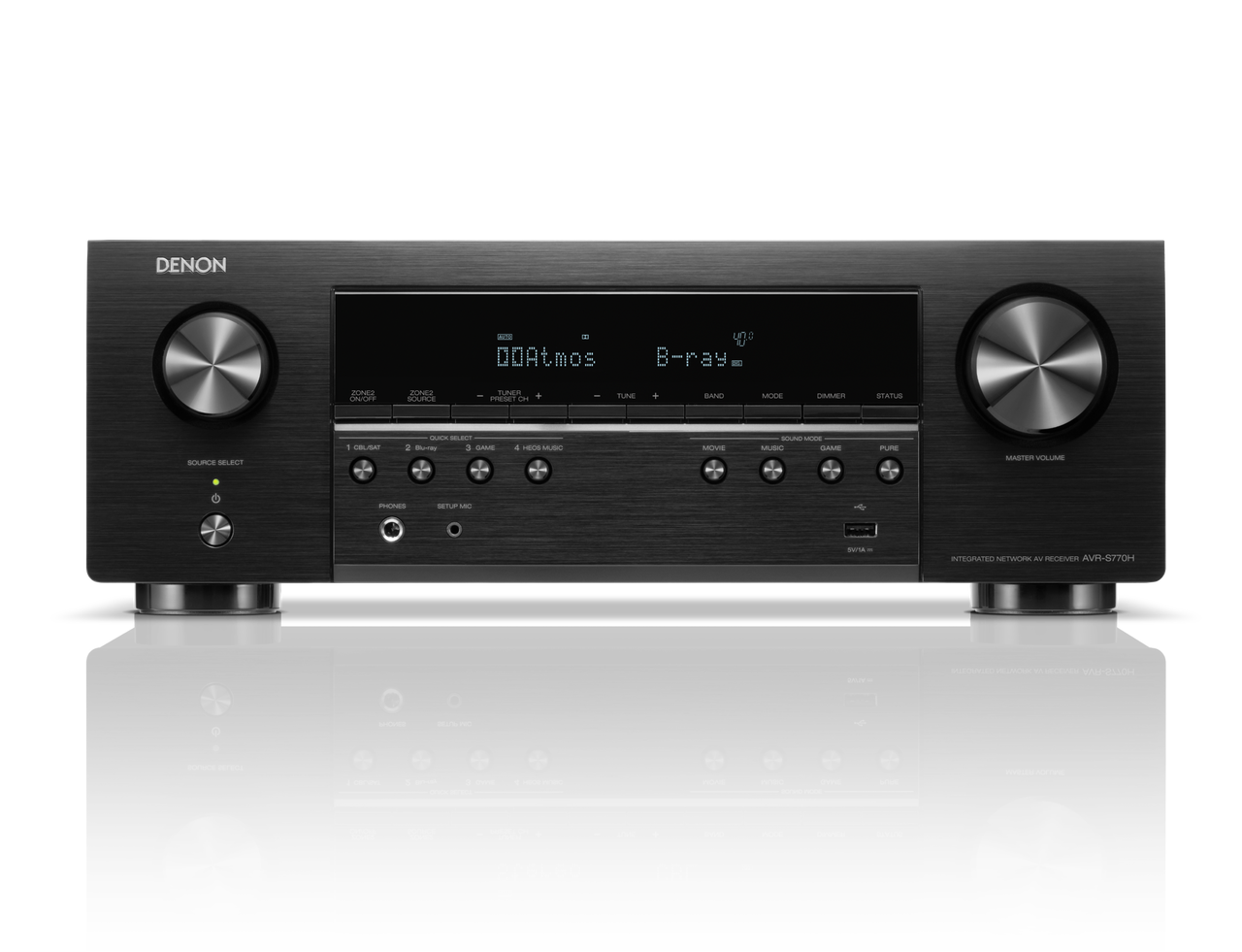 DENON AVR-S770H 7.2 Ch Home Theater Receiver