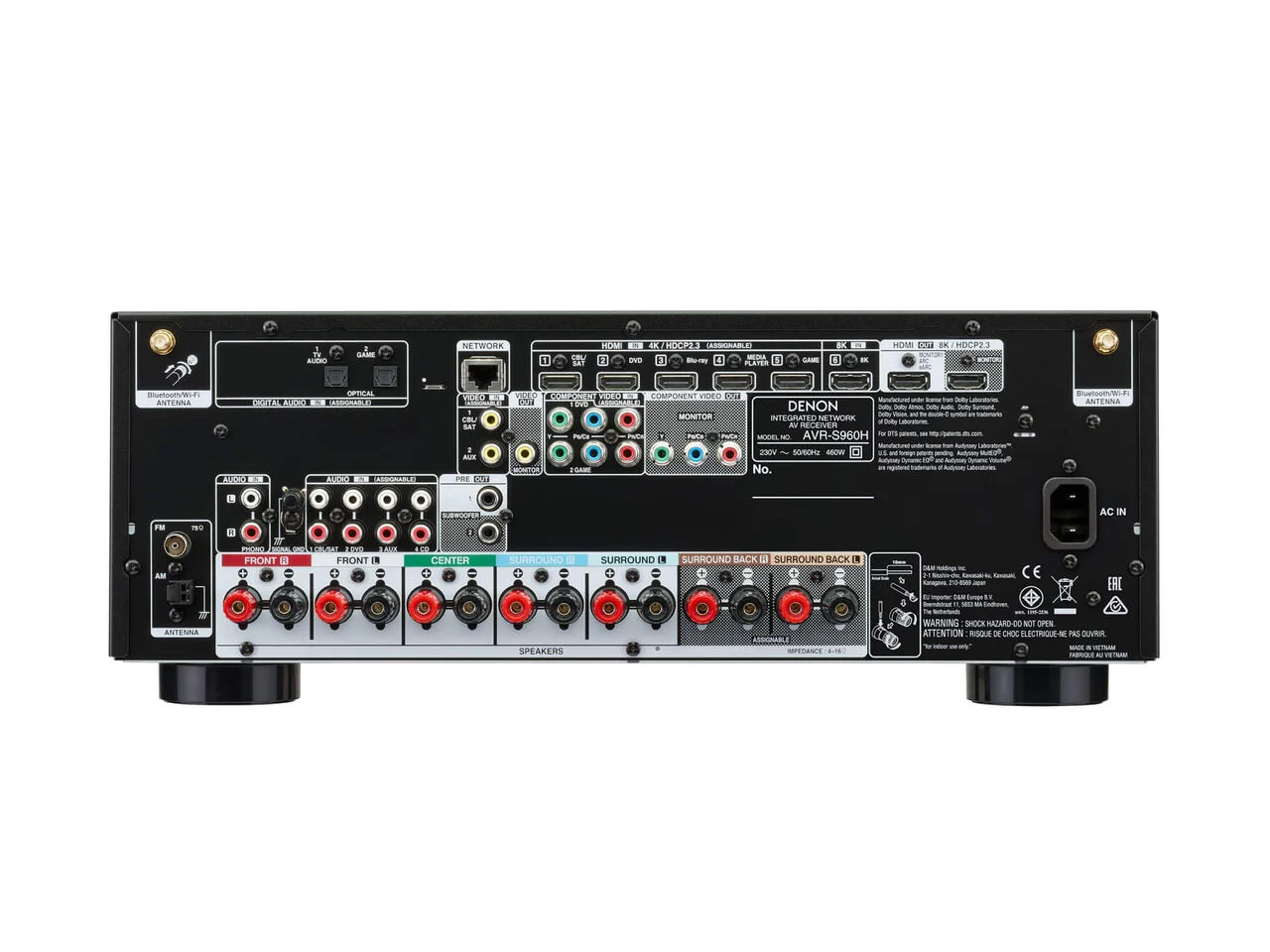 Denon AVR-S960H - 7.2 Channel AV Receiver