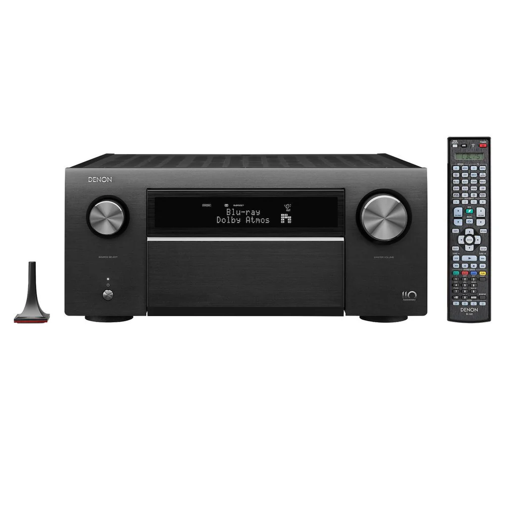 Denon AVC-A110 Edition Flagship AV Amplifier – 13.2ch, 210 W/Ch, 8K/60Hz & 4K/120Hz Pass-Through, Dolby Atmos/DTS:X/Auro-3D, HEOS® Built-in, Voice Control