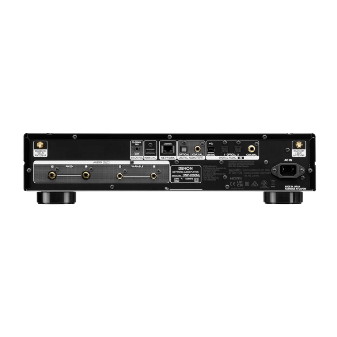 Denon DNP-2000NE - High Resolution Audio Streamer With Heos Built-in