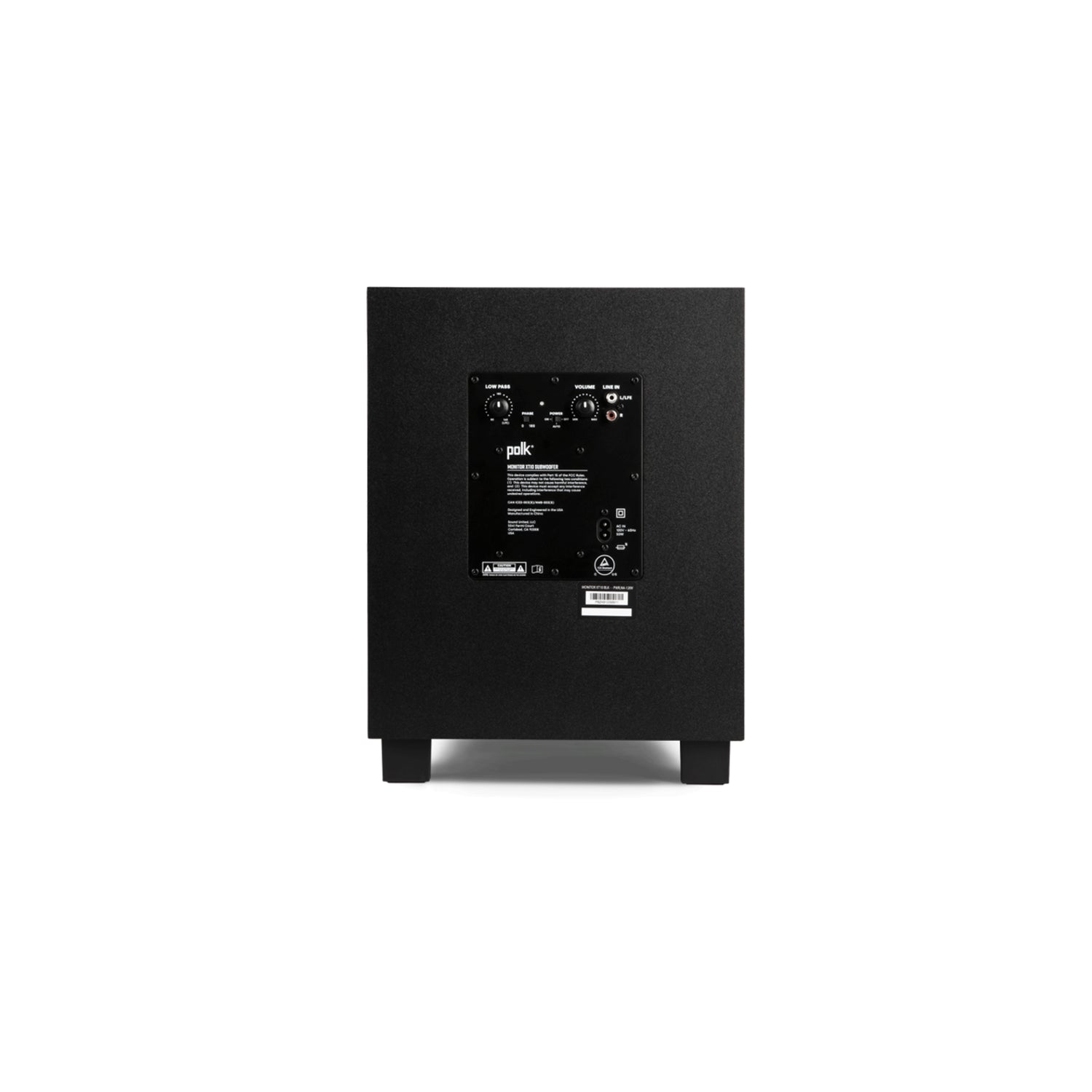 Polk Audio Monitor XT10 - 10 Inches Powered Subwoofer