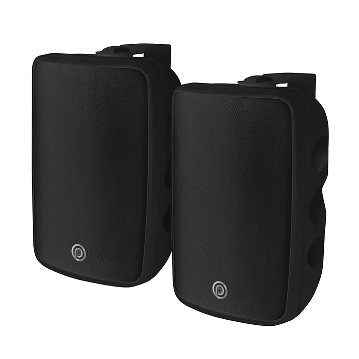 Pure Acoustics BLYSS 65T (PX465T) - 2 Way 150W IP65 All Weather Indoor/Outdoor Waterproof Speaker (Pair) (Black)